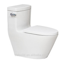 Siphonic S-robinet de toilette en une seule pièce de couleur blanche de salle de bains chaude